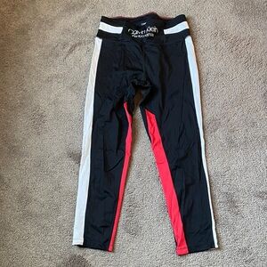 Calvin Klein Performance Black Wick Leggings SIZE M